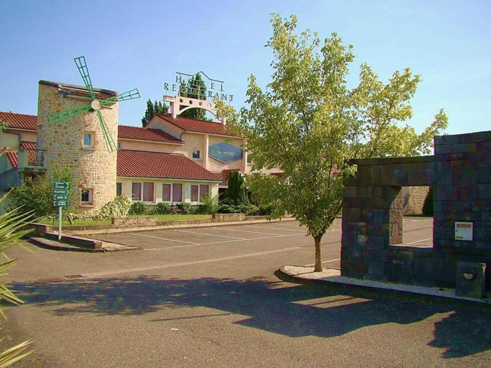 Logis Hotel Le Moulin Des Gardelles Riom Kültér fotó